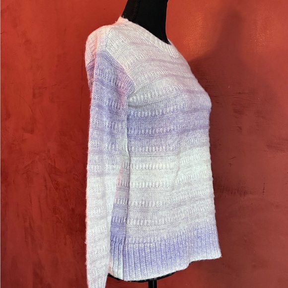 Loft Outlet Women’s NWT Purple Ombré Long Sleeve Sweater, Size XS Petite - Picture 6 of 11